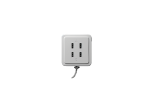 AI generated Universal Travel Adapter png