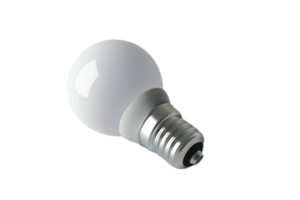 ai gegenereerd LED licht lamp PNG