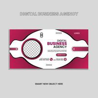 plantilla de banner web vector