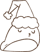 Festive Slug Charcoal Drawing png