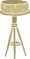 tekenfilm tekening ontbijt stoel png