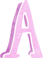 tekenfilm letter a png