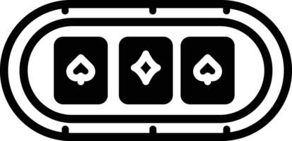 Jackpot Machine glyph and line vector illustration