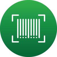 Barcode vector icon