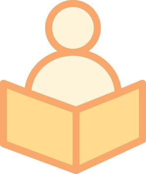 lector vector icono