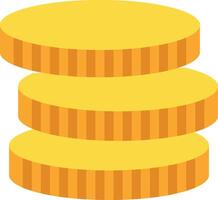 Coins vector icon