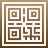 QR code vector icon
