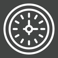 icono de vector de reloj