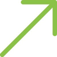 Up Right vector icon