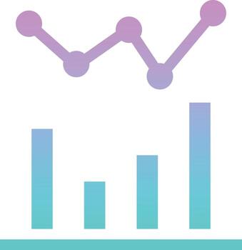 Stats vector icon