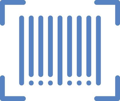 Barcode vector icon