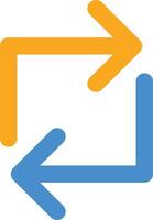 Loop vector icon