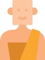 Monk vector icon