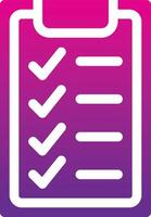 List vector icon
