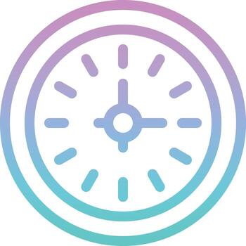 Clock vector icon
