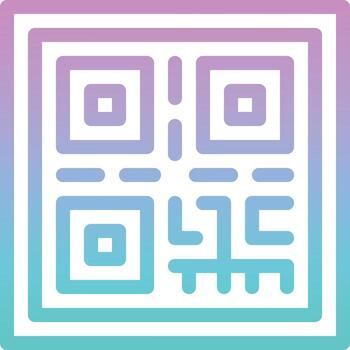 QR code vector icon