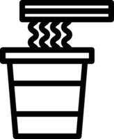 Noodles vector icon