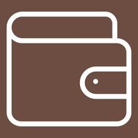 Wallet vector icon