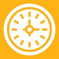 Clock vector icon