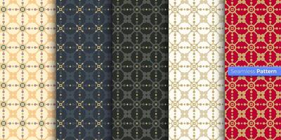 Abstract circle geometric pattern. colors background. contemporary art. symmetric. minimal style. For wallpaper, wrapper, textiles, fabric, clothes, souvenirs, surface. Seamless pattern vector. vector
