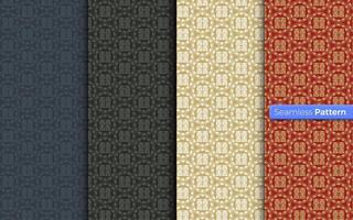 Chinese style geometric pattern. classic background. contemporary art. symmetric. minimal style. For wallpaper, wrapper, textiles, fabric, clothes, souvenirs, surface. Seamless pattern vector. vector