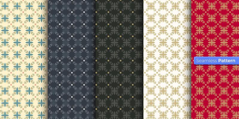 Chinese Japanese style geometric pattern. colors background. contemporary art. symmetric. minimal style. For wallpaper, wrapper, textiles, fabric, clothes, souvenirs, surface. Seamless pattern vector.