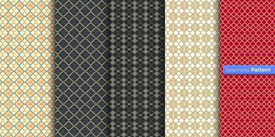 Abstract square geometric pattern. colors background. contemporary art. symmetric. minimal style. For wallpaper, wrapper, textiles, fabric, clothes, souvenirs, surface. Seamless pattern vector. vector