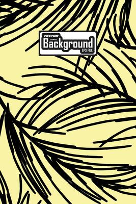 Abstract Hand Drawn Vector Background