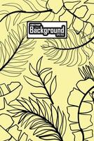 Abstract Hand Drawn Vector Background