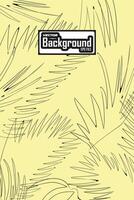 Abstract Hand Drawn Vector Background