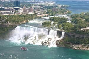 View of Niagara Falls in Canada photo