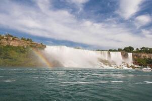 View of Niagara Falls in Canada photo