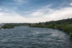 View of Niagara Falls in Canada photo