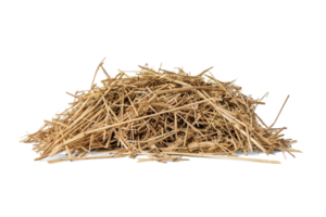 AI generated Pile of Dry Straw png