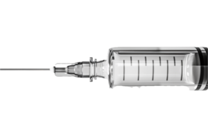 AI generated Syringe with Needle png