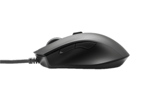 AI generated Sleek Wired Computer Mouse png