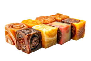 AI generated Handmade Artisanal Soap Bars png