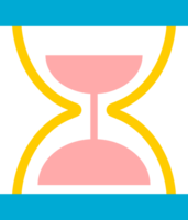 icono de reloj de arena png