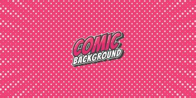 Pop art retro comic rays background. Abstract background with halftone dots design. vector