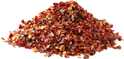 AI generated Colorful Assorted Dried Chili and Peppers Mix png