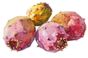 AI generated Heap of Fresh Prickly Pears png