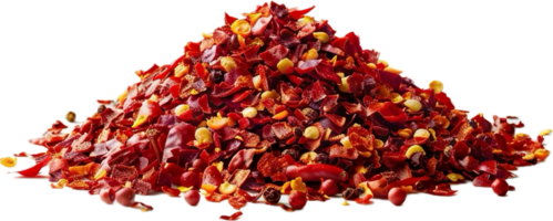 AI generated Colorful Assorted Dried Chili and Peppers Mix png