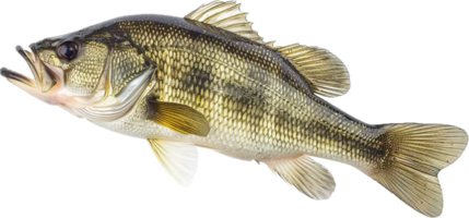 ai genererad largemouth bas fisk png