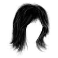 médio comprimento em camadas cabelo png livre mão pintado ilustração