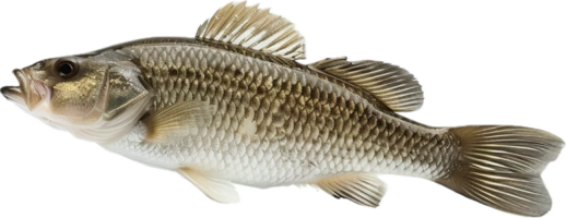 ai generado bocazas bajo pescado png