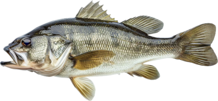 AI generated Largemouth Bass Fish png