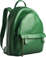 ai gerado verde casual mochila png