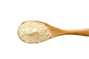 AI generated Wooden Spoon Full of Fine White Flour png