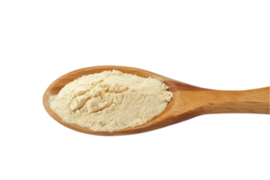 AI generated Wooden Spoon Full of Fine White Flour png