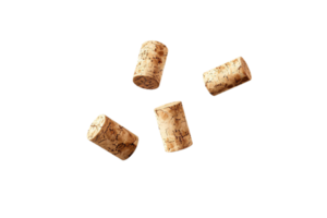 AI generated Wine Corks Floating png